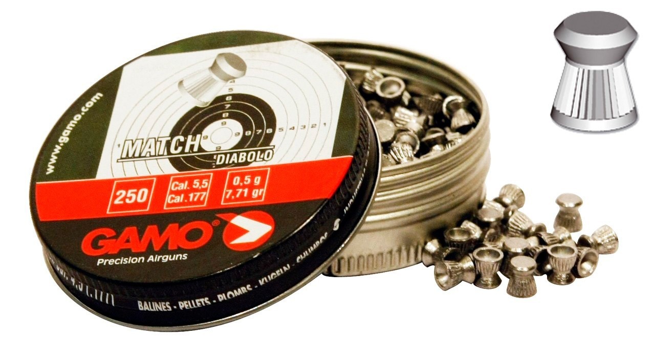 Plombs 5,5 mm Gamo Match Plombs air comprimé Made in Chasse — free download