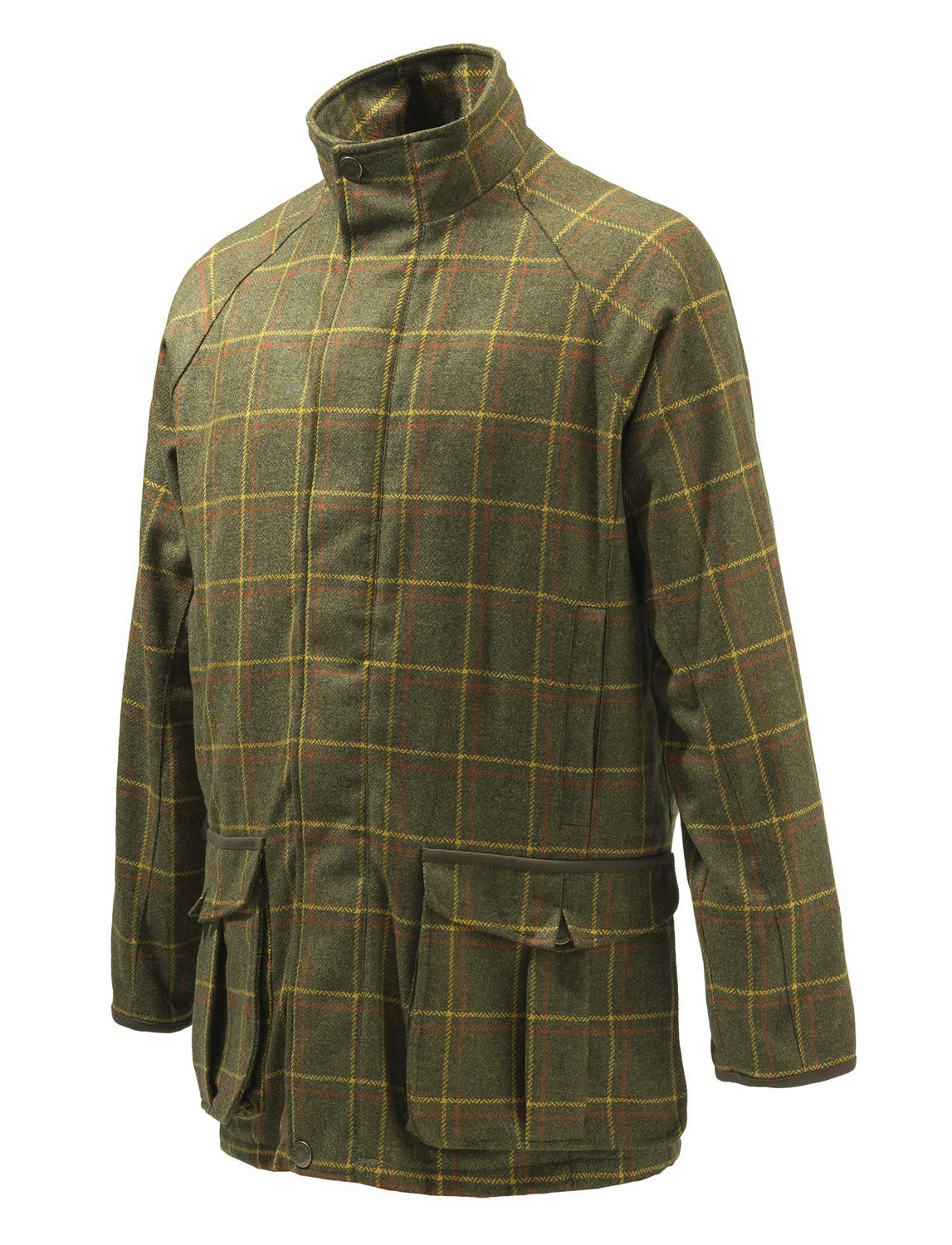 Veste En Tweed Hugo James Pour Grands Hommes Vert/Sable 60626466