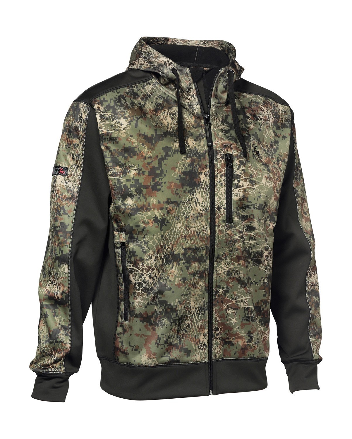 Manteau de chasse en polar Forest