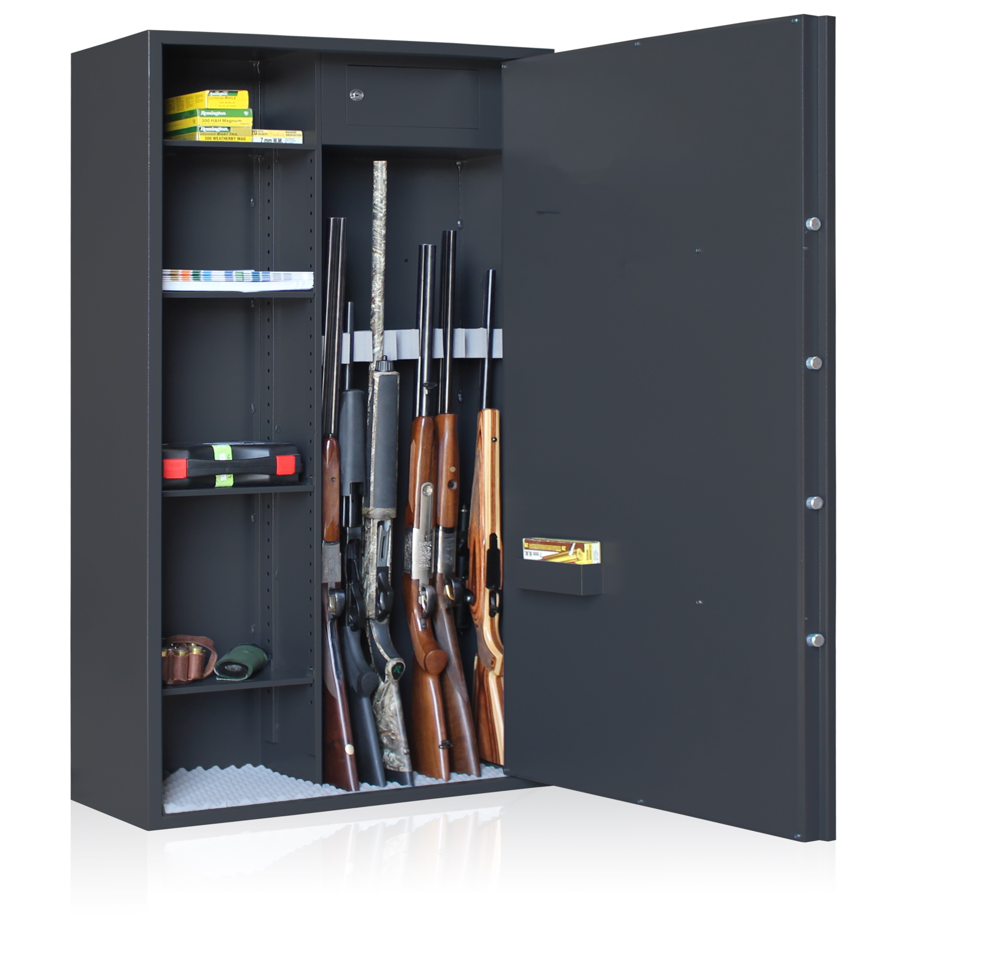 Armoire Forte Elite Reload Mixte 7 Armes Etageres Armoires