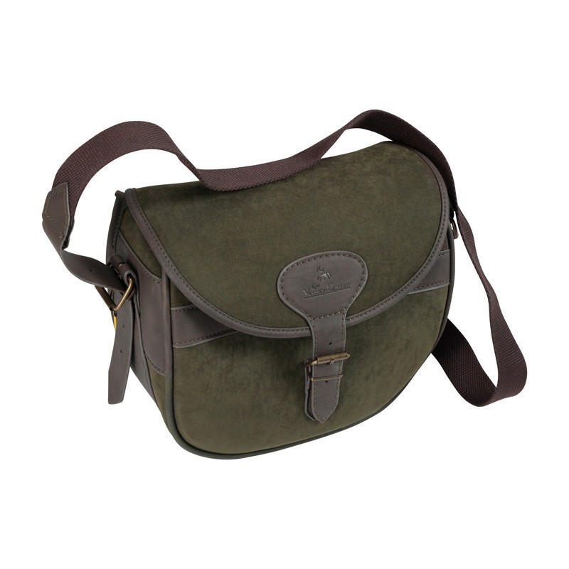 Sac à Cartouches En Cuir – 100-125 Munitions – Pour Fusil De Chasse