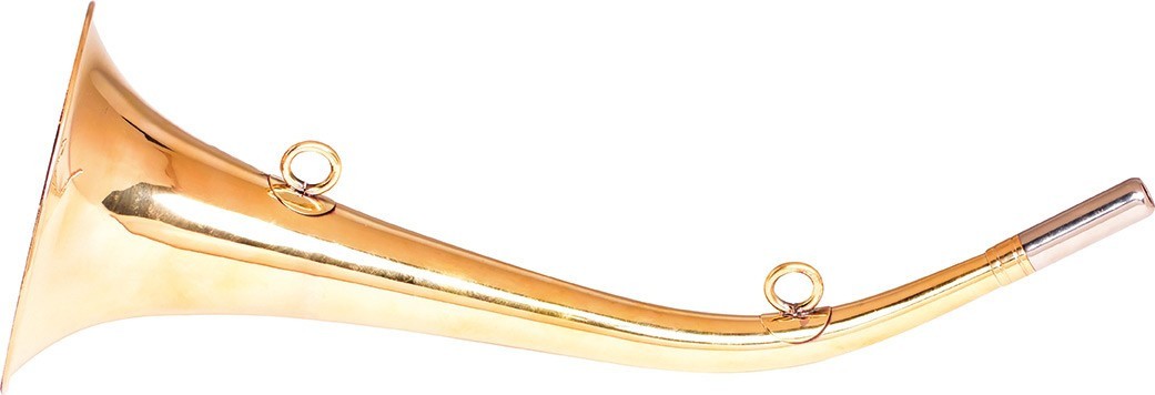 Corne De Chasse Vintage Vimal Nautical – 10,2 Cm – Cuivre Et Laiton Doré – Reproduction Artisanale