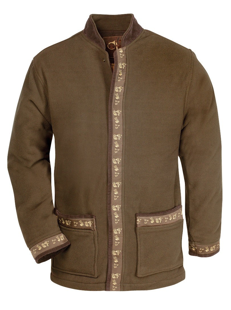 Veste polaire Club Interchasse Stanford / Marron - Polaires de chasse - Softshells | Made in Chasse