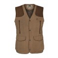 Gilet de chasse Percussion Rambouillet original - Marron