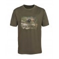 Tee-shirt de chasse Percussion sérigraphié Bécasse