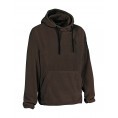 Sweat-shirt de chasse polaire à capuche Percussion - Marron