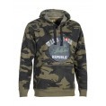 Sweat-shirt de chasse à capuche Percussion Wild Boar Republic - Camo CE