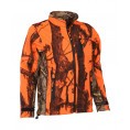 Blouson de chasse Enfant Percussion softshell Ghostcamo Blaze & Black