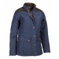 Veste matelassée Femme Percussion Edimbourg - Bleu marine