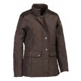 Veste matelassée Femme Percussion Edimbourg - Marron foncé