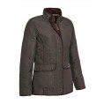 Veste matelassée Femme Percussion Edimbourg - Marron