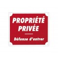 Pack 10 pancartes de chasse PROPRIÉTÉ PRIVÉE / 1