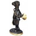 Figurine Fox Terrier en bronze