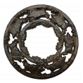 Sous-plat rond Sanglier