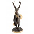 Figurine Cerf en bronze