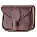 Pochette à balles en cuir Country Sellerie
