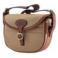 Sac cartouchière toile & cuir  Country Sellerie