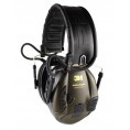 Casque antibruit électronique 3M Peltor SportTac - Coquilles Vert / Orange
