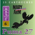 Cartouche Mary Arm Puma 27 / Cal. 20 - 27 g