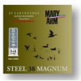 Cartouche Mary Arm Steel 38 Magnum / Cal. 12 - 38 g