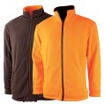 Blouson polaire réversible orange / vert Treeland T401