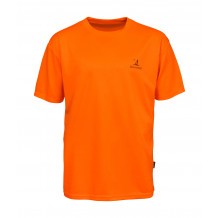 Tee-shirt de chasse Percussion fluo - Logo