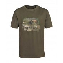 Tee-shirt de chasse Percussion sérigraphié Bécasse