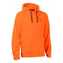 Sweat-shirt de chasse polaire à capuche Percussion - Orange