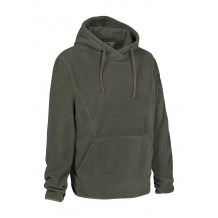 Sweat-shirt de chasse polaire à capuche Percussion - Kaki