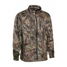 Sweat-shirt de chasse zippé Percussion - GhostCamo Forest Evo