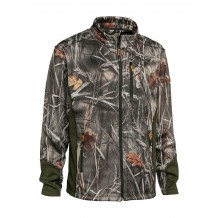 Sweat-shirt de chasse zippé Percussion - GhostCamo Wet