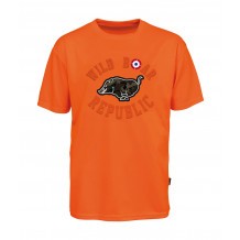 Tee-shirt Percussion Wild Boar Republic sanglier courant - Orange