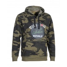 Sweat-shirt de chasse à capuche Percussion Wild Boar Republic - Camo CE