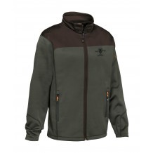 Sweat-shirt de chasse zippé Percussion Wild Boar Republic
