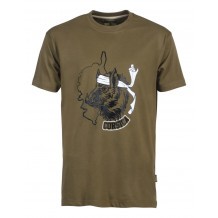 Tee-shirt de chasse Percussion Wild Boar Corsica