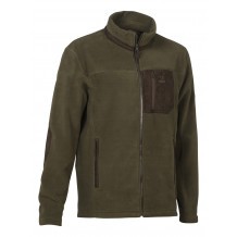 Blouson de chasse polaire Percussion Cor brodé Logo - Kaki