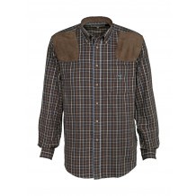 Chemise de chasse Percussion Sologne - Marron