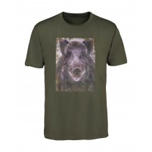 Tee-shirt Enfant Percussion sérigraphié Sanglier