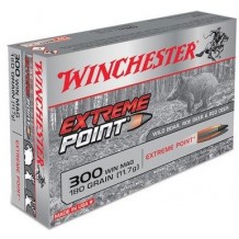 Cartouche Winchester / cal. 300 Win. Mag. - Extreme Point 11,7 g / 180 gr