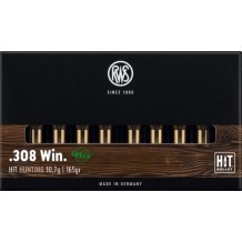 Cartouche RWS / cal. 308 Win. - HIT 10,7 g / 165 gr