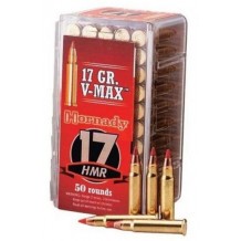 Cartouche Hornady / cal. 17 HMR - V-Max 1,1 g / 17 gr