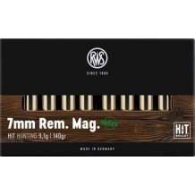 Cartouche RWS / cal. 7 mm Rem. Mag. - HIT 9,10 g / 140 gr