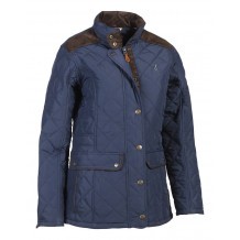 Veste matelassée Femme Percussion Edimbourg - Bleu marine