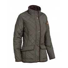 Veste matelassée Femme Percussion Edimbourg Marron - Taille S