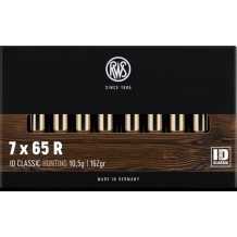 Cartouche RWS / cal. 7x65 R - ID-Classic 10,5 g / 162 gr