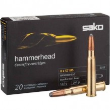 Cartouche Sako / cal. 8x57 JRS - Hammerhead SP 13 g / 200 gr