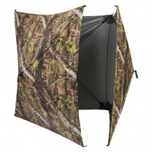Affût de camouflage rapide Stepland Camo Forest / 3 panneaux 1,4 x 1,4 m