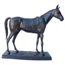 Bronze Cheval sellé