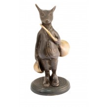 Figurine Renard en bronze