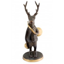 Figurine Cerf en bronze